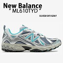 New Balance ニューバランス スニーカー ML610TYD SILVER SKY GRAY シューズ メッシュ レトロ&フューチャー NewBalance610 シルバー スカイ グレー メンズ レディース【中古】未使用品