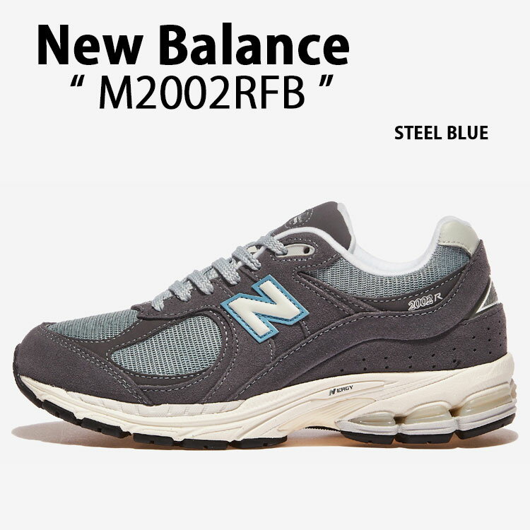 New Balance ˥塼Х ˡ M2002RFB GREY BLUE 塼 NewBalance2002 졼 ֥롼 ȥǥ...