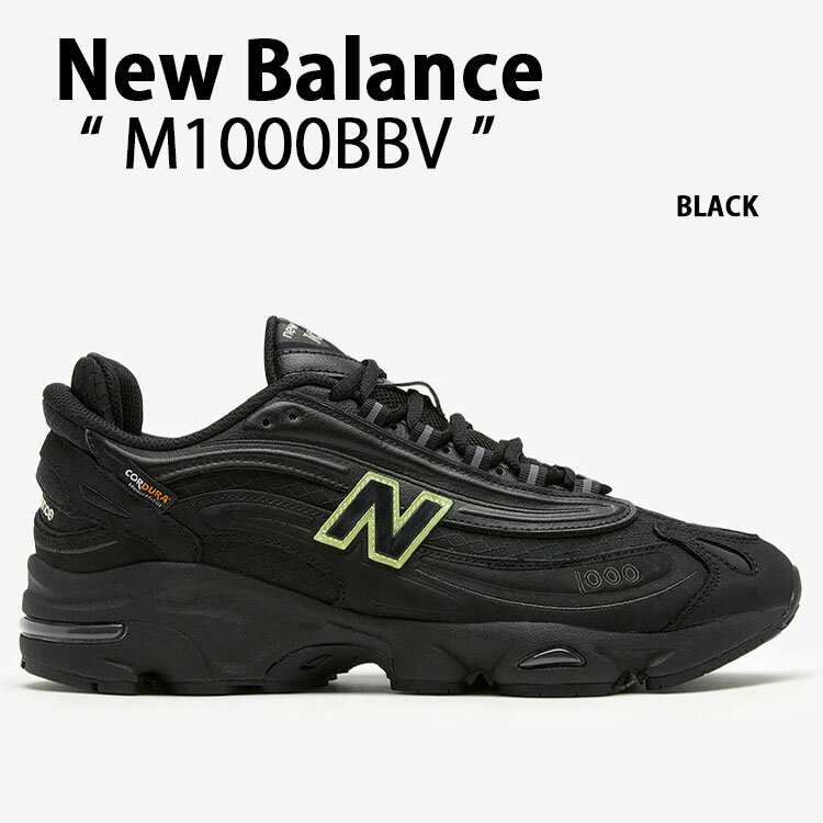 New Balance ニューバランス スニーカー M1000BBV BLACK シューズ NewBalance1000 ブラック メンズ レディース【中古】未使用品