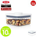 【365日出荷&当店限定特典付】OXO オクソー ポップコンテナ ビッグスクエア ミニ 1L 11233700 保存容器 プラスチック 密閉 調味料 食品 保存 キャニスター ストッカー スタッキング キッチングッズ おしゃれ 人気