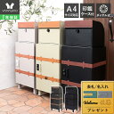 【1年保証&当店限定特典付】宅配ボックス おしゃれ 一戸建て用 ポスト一体型 大容量 置き型ポスト 郵便ポスト スタンドタイプ 鍵付き ダイヤル錠 キャリーケー...