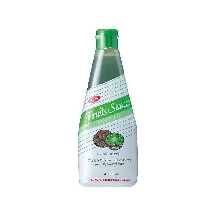 ジーエスフード フルーツソース キウイ 500g×12本