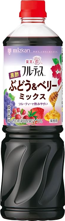 ミツカン ビネグイット黒酢ぶどう&ベリーミックス 1Lの商品画像