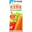 伊藤園 ぐいっと飲める 充実野菜 緑黄色野菜ミックス 紙パック 200ml×24本（1ケース）