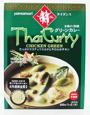 ヤマモリ タイダンスブランド タイカレーグリーン 180g