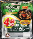 日本ハム レストラン仕様カレー 辛口 680g（170g×4P）×10袋入