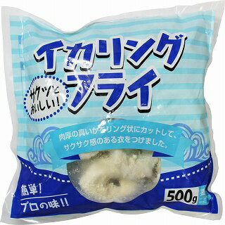 [冷凍] クラレイ イカリングフライ 500g