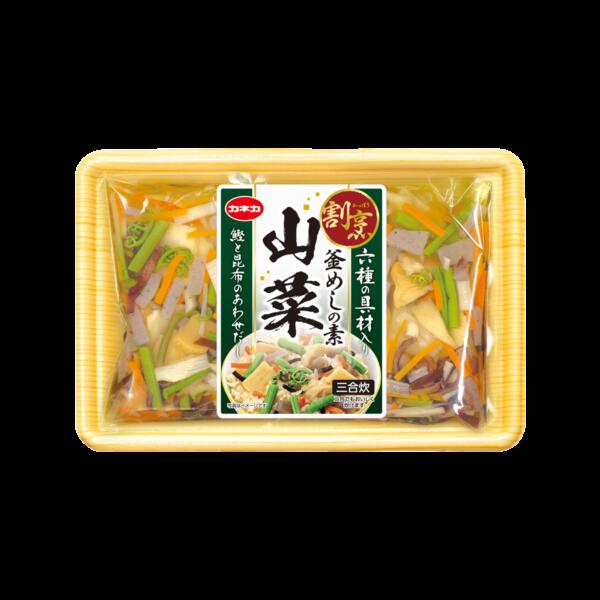 カネカ 割烹釜めしの素 山菜 3合炊×