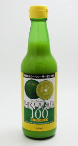 沖縄物産企業連合 シークワーサー果汁100% 360ml シークァーサー シークヮーサー シークワサー