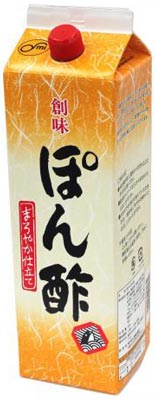 創味 業務用 ぽん酢 1.8L×6本