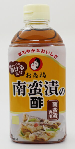 酸味を効かせた，さっぱりした甘さです。あじの南蛮漬やとり肉の南蛮漬等，お好みの具でおいしく手軽に南蛮漬ができます。 内容量 500ml×12本（1ケース） 品名/名称 調味酢 原材料 醸造酢、砂糖、アミノ酸液、醤油、食塩、こんぶエキス、蛋白加水分解物、調味料（アミノ酸等）、（原材料の一部として小麦、大豆を含む） 保存方法 直射日光や高温をさけて保存してください。当店では実店舗でも販売しております。 在庫には注意しておりますが、ご注文を頂いた時点で在庫切れの場合もございます。