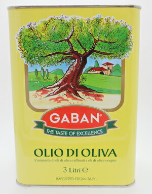 ギャバン 業務用 オリーブオイルピュア 3L×4缶