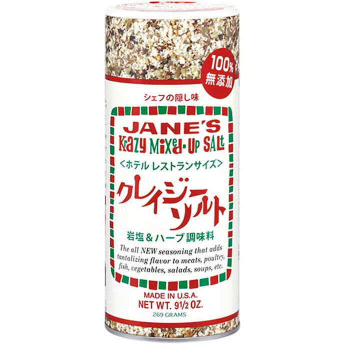 日本緑茶センター クレイジーソルト ホテルレストランサイズ 269g×12本