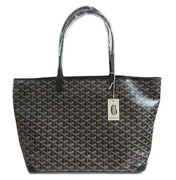 ≪新品≫ 2017年最新作! 正規品 GOYARD ゴヤール アルトワ MM 黒 ファスナー付きトートバッグ ショッパー・リボンのラッピング