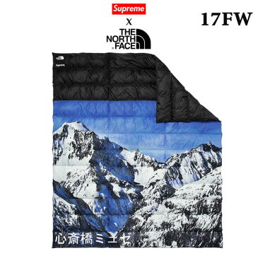 【キャッシュレス5%還元対象】≪新品≫ 17FWコラボ SUPREME THE NORTH FACE Mountain Nuptse Blanket シュプリーム ノースフェイス コラボ ブランケット