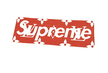 【キャッシュレス5%還元対象】≪新品≫ Supreme×Louis Vuitton シュプリーム × ルイヴィトン　モノグラム BOXロゴ TEE Mサイズ 白 Monogram Box Logo Tee WHITE