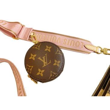 【キャッシュレス5%還元対象】≪新品≫LOUISVUITTON ルイヴィトン 2019年AW 新作 マルチ ポシェット アクセサリー ローズクレア M44840 コインケース付き ショルダーバッグ ポシェット ピンク ロゴ ショルダーストラップ