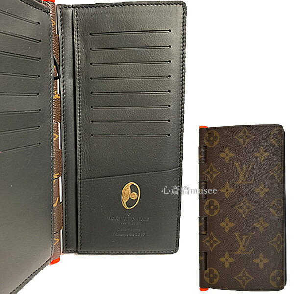 ≪新品≫LOUISVUITTON ルイヴィトン ポルトフォイユ・ブラザ ヒンジM67449 モノグラムフラワーラグビーボール　シーズナルスタンプ刻印　モノグラム 2019年春夏 限定 ヴァージルアブロー ヴィトン ブラザ 箱 ラッピング 長財布