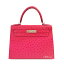 ≪Brand new≫HERMES Kelly 28 Ostrich Rose Tyrien Silver hardwere Box Ribbon Wrapping ≪新品≫HERMES エルメス ケリー 28 外縫い オーストリッチ ローズティリアン シルバー金具 Y刻印 3,300,000円
