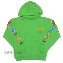 新品 正規品 クロムハーツ パーカー グリーン マッティボーイ リップ SEX RECORD Mサイズ Chrome hearts U.S.A Matty Boy Hoody green フーディー ショッパー付き POPアップ