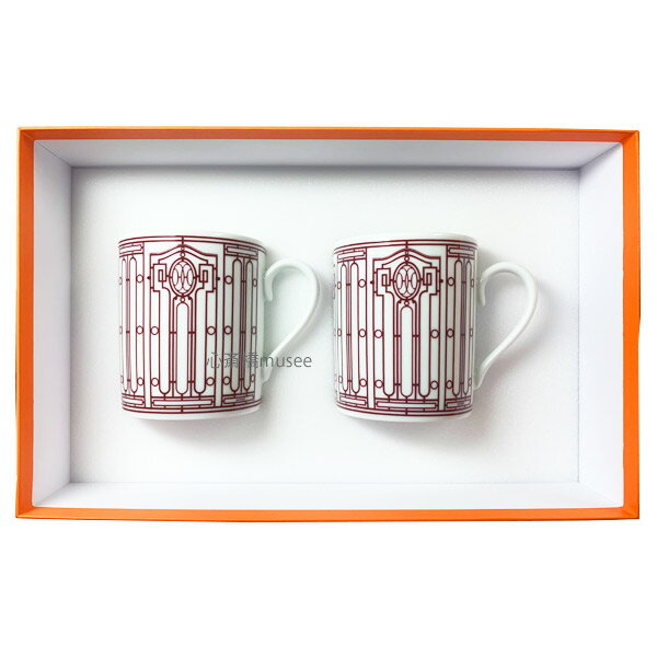 ≪ 新品 ≫ HERMES エルメス マグカップ ペア Hデコ アッシュデコ シリーズ 300ml HERMES Magu Hdeco pair White /...