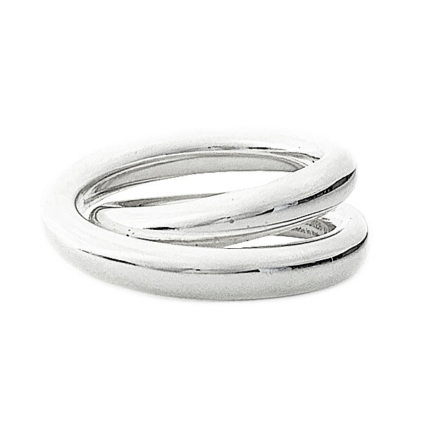 ≪Brand new≫ HERMES Vertige Ring 48 (Japanese Size 8) Silver SV925 HERMES Box ...
