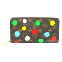  Vi  CBg Ԝ\ R{ LV ~ YK Wbs[ EHbg mO }` yCeBbh hbg M81864 LOUIS VUITTON YAYOI KUSAMA ZIPPY WALETTE Monogram Eht@Xi[ z  bsOhbg 