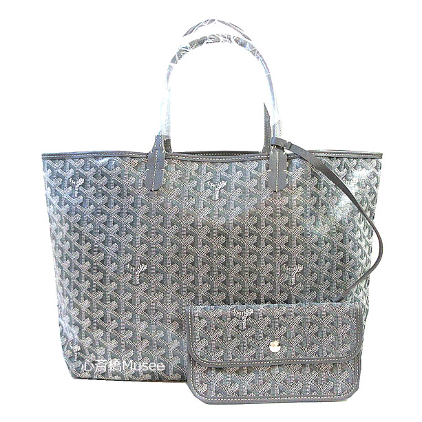 ≪Brand new≫ GOYARD Goyard ST LOUIS PM Gris Grey Tote bag Shopper Ribbon Wrapping Genuine ≪ 新品 ≫ 正規品 GOYARD ゴヤールサンルイ PM グリス グレー トート バッグ ショッパー リボン ラッピング