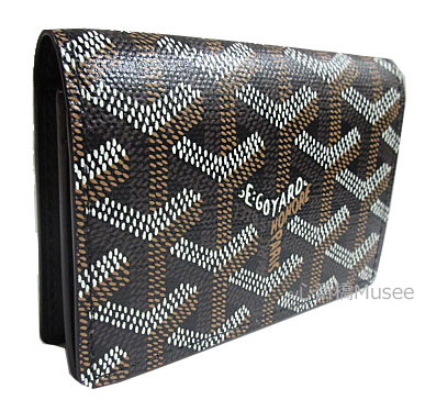 ≪Brand new≫ GOYARD Goyard MALESHERBES CARD WALLET Black Box Ribbon Wrapping Genuine ≪新品≫正規品 GOYARD ゴヤール カードケース マルゼルブ ブラック 黒 箱 リボン ラッピング