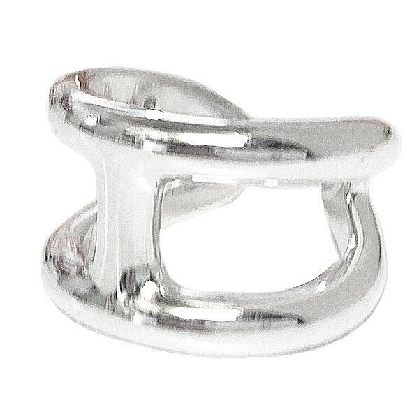 ≪Brand new≫ HERMES Osmos GM Ring 58 (Japanese size 18) Silver SV925 Box Ribbo...