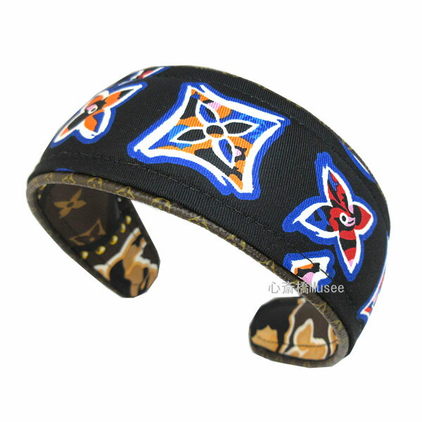 ≪新品≫ Vuitton ルイヴィトン ヘッドバンド・ビーマインドフル M76739 ノワール　ヘアアクセサリー　カチューシャ　ヘアバンド　黒 LV ビトン ルイヴィトン 箱 ラッピングのサムネイル