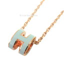 ≪ Brand new ≫HERMES Pendant Mini Pop H Necklace POP.H Peppermint Rose Gold Pink Box Ribbon Wrapping ≪ 新品 ≫エルメス ペンダント ミニ ポップアッシュ ネックレス POP.H ペパーミント ローズゴールド ピンク 箱 リボン ラッピング(4)