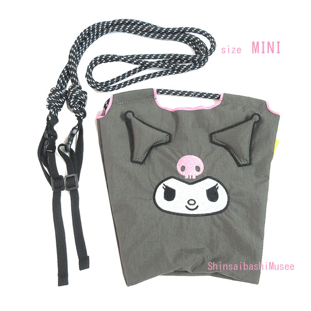 Rakuten - ≪Brand new≫Ball＆Chain Kuromi Face Limited Edition Small C/Gray Shoulder Bag Sanrio ≪ 新品 ≫ボールアンドチェーン クロミ フェイス 限定 ショルダーバッグ グレー S サンリオ
