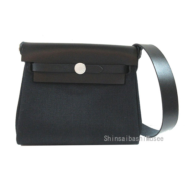 Rakuten - ≪Brand new≫ Hermes Herbag Zip 20 Mini Toile H Black Silver Hardware K Shoulder Bag≪ 新品 ≫エルメス エールバッグ ジップ 20 ミニ トワルアッシュ ブラック 黒 シルバー金具 K刻印 ショルダーバッグ ポシェット
