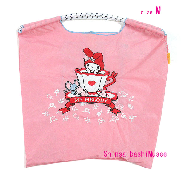 Rakuten - ≪Brand new≫Ball＆Chain Sanrio My Melody Teacup Tote Bag Medium Yellow Label Limited Edition Eco Pink ≪ 新品 ≫ボールアンドチェーン サンリオ マイメロディ ティーカップ トートバッグ M イエローレーベル 限定 エコ ピンク