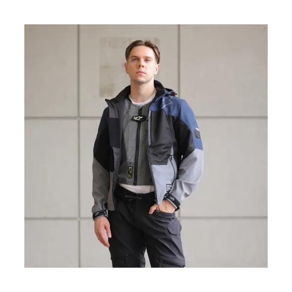 alpinestars アルパインスターズ パーカー CREW PARKA AIR ASIA カラー:DARK BLUE ...