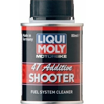 ■販売元 LIQUI MOLY(リキモリ) 正規日本代理店(株式会社 谷尾商会) ■対象車両4サイクルオートバイ専用 ■コンセプト最高のエンジンパフォーマンスを維持するエンジンコーティング＆クリーナー ■粘度- ■分類- ■容量80ml ■品番8292 ■商品詳細ガソリン劣化等により、ガソリンポンプやインジェクションに堆積物が溜まったり、燃焼室やバルブ、プラグ等には燃焼しきれなかったカーボンやスラッジが溜まったり、ガソリンに含まれる微量の水分により金属が少しづつ腐食することもあります。 ・この「Motorbike 4T Bike-Additive」はこれらを除去するだけでなく、カーボン等の付着を抑制し、ガソリンの劣化と金属の腐食を防ぐ、まさに魔法の添加剤。 ・4サイクルオートバイ専用設計です。 ※常にご使用いただくとよりカーボン等の付着を防ぎクリーンな状態を保ち、最高のパフォーマンスを維持します。(3,000km〜5,000kmごとの使用でも可。) 【80ml】使用方法：ガソリン6L〜8Lに対し1本(80ml)をご使用ください。 ■ご注意※並行輸入品にご注意下さい。 ※商品画像はイメージとなり変更となる場合がございます。 ※ご注文を頂く際は、お買い物ガイドの内容を事前にご確認下さい。詳細※当店はドイツ【LIQUI MOLY社】の許諾を得て画像を掲載しておりますので、転載はご遠慮下さい。 堆積物を除去しカーボン付着の抑える効果があります。 【リキモリ/LIQUI MOLYってどんなメーカー？】 ドイツ国内においてオイルシェアNo.1 どんなオイルにも必ず添加剤が含まれています。 実はこの添加剤の絶対性能と配合によりオイルの性格・特性が決まってしまうのです。 LIQUI MOLYは添加剤を熟知し、独自に開発・製造するオイル＆添加剤のスペシャリスト。 スーパースポーツからオフロード・クラッシック・スクーターまで幅広く対応可能。 オートバイ専用の最適なストレスフリーなオイルを提供致します。