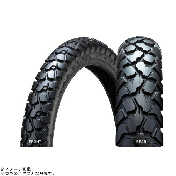 IRC アイアールシー 107792 GP-410 フロントタイヤ 80/100-19 M/C 49P WT