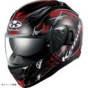 KABUTO(カブト) ヘルメット KAMUI-3 ESTELLA カムイ・3 エステラ カラー:ブラックレッド サイズ:S(55-56cm)(2)