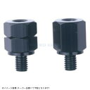 TANAX タナックス H-10 逆ネジアダプター 10mmネジ用 ブラック