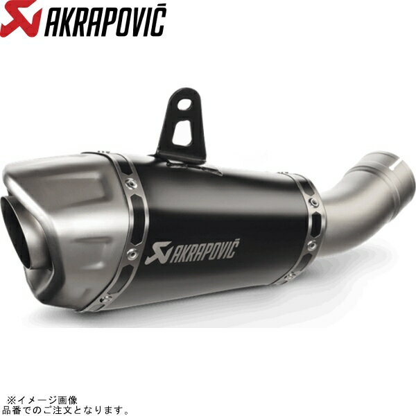 AKRAPOVIC アクラポビッチ S-K10SO28-ASZTBL スリップオンライン チタン ブラック NINJA ZX-10R/RR 21-23