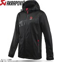AKRAPOVIC アクラポビッチ802083 Corpo シリーズ ソフトシェルジャケット BLK メンズSize:L