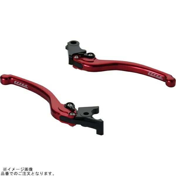 EFFEX EAL014R スムースフィットレバー レッド CB400SF/SB