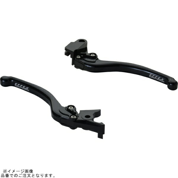 EFFEX EAL017K スムースフィットレバー ブラック Z650RS/Ninja ZX-25R