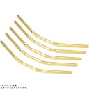 EFFEX EBL080G-5SET イージーフィットバーLow シャンパンゴールド CB400SF Ver.S (5本セット品)