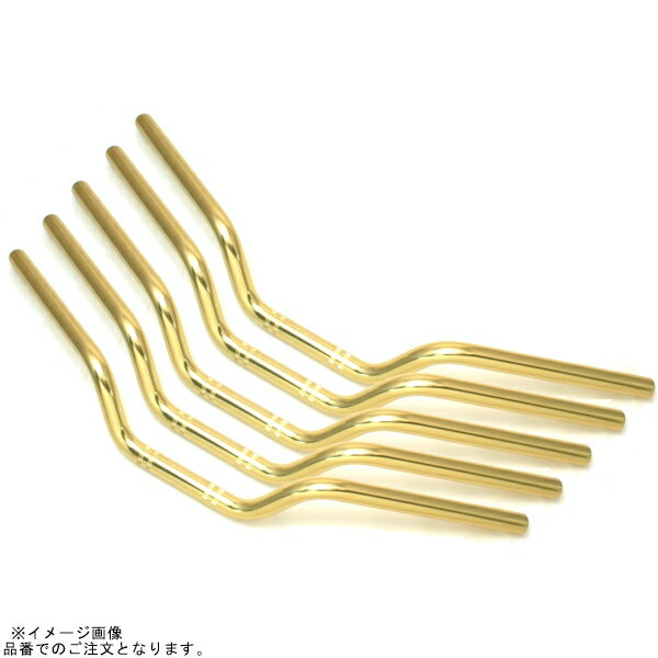 EFFEX EBL155G-5SET イージーフィットバーLow シャンパンゴールド HORNET250 (5本セット品)