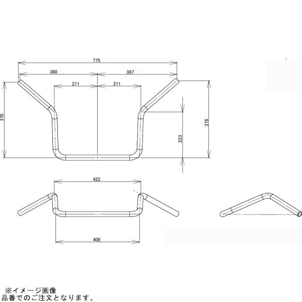 EFFEX EHD404-70B EZ FIT BAR 70mm�Хå� �֥�å� FLHX/FLHTK/FLHTCU