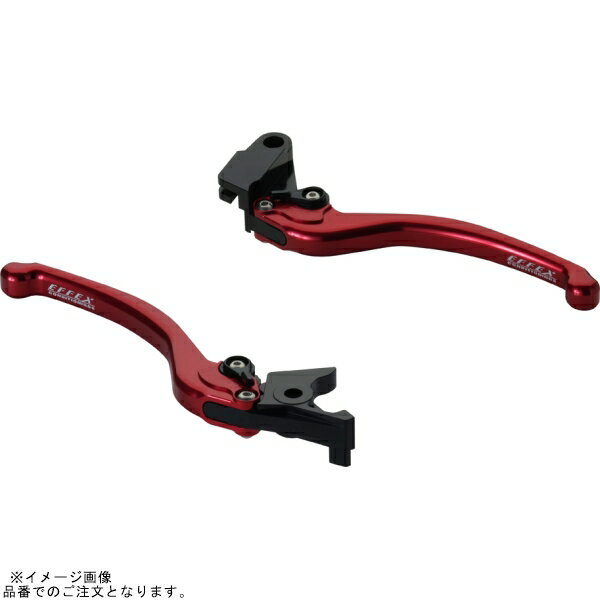 EFFEX EAL002R スムースフィットレバー レッド ZEPHYR750/ZRX400/BALIUS/2