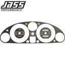 JASS PERFORMANCE ジャスパフォーマンス 2109 メーターパネル(クラスターベゼル) ブラックステンレスヘアライン NA8ロードスター
