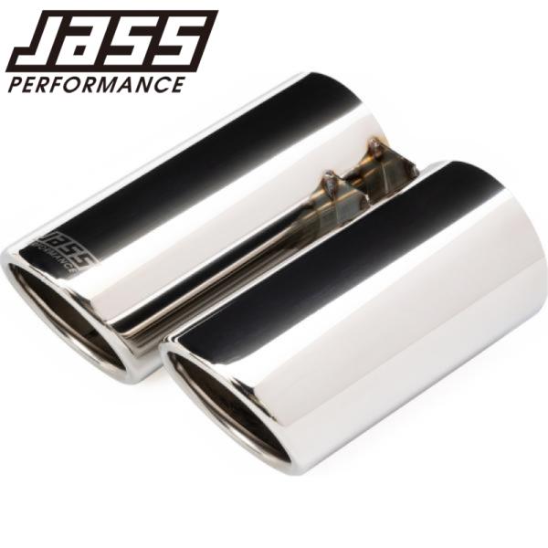 JASS PERFORMANCE ジャスパフォーマンス 6081 マフラーカッター ステンレスミラーポリッシュ NDロード..
